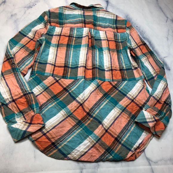 Anthropologie Holding Horses Seamed Plaid Tunic - Picture 5 of 8